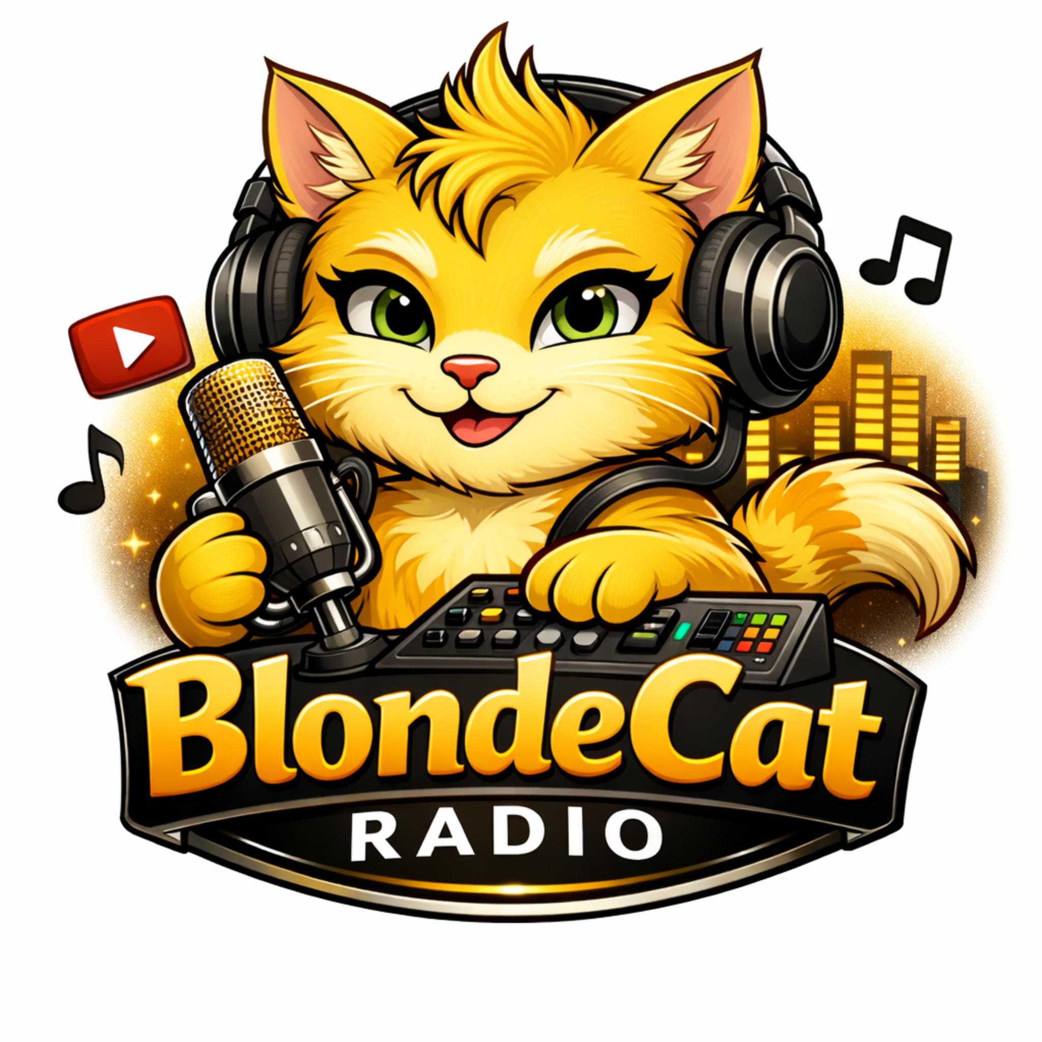 Blonde Cat Logo
